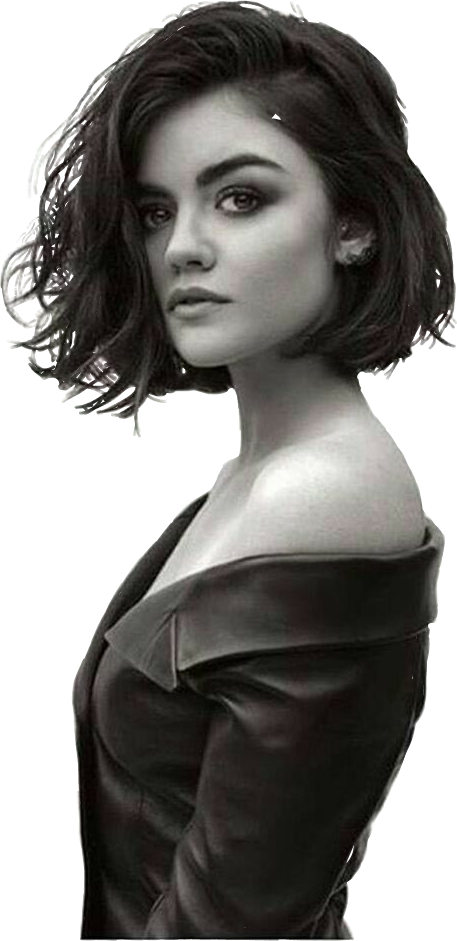 Dark Thick Short Hair (457x941), Png Download