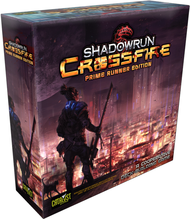 Prime Runner Edition The Shadows Of The Sixth World - Shadowrun Crossfire Prime Runner (648x736), Png Download