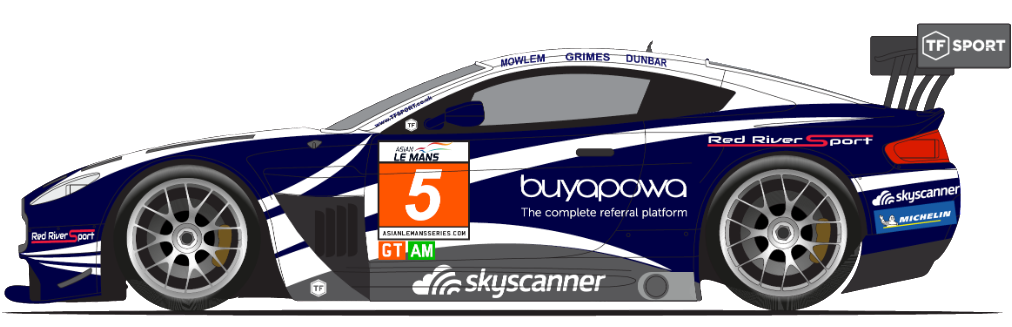 Red River Sport By Tf Sport Are Delighted To Announce - 2018–19 Asian Le Mans Series (1024x432), Png Download