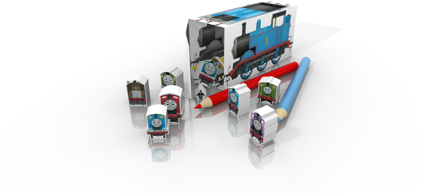 My First Thomas Created Thomas' Face In Illustrator - Lego (1399x787), Png Download