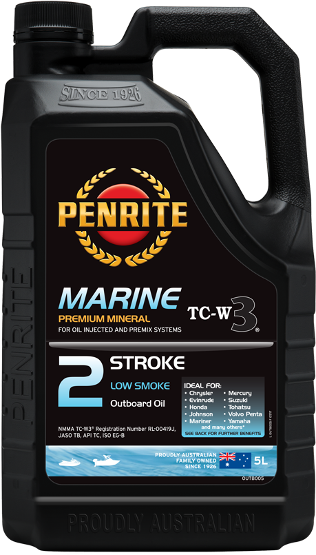 Penrite Oil Marine Outboard Two Stroke Oil Marine - Penrite Marine Oil (481x826), Png Download