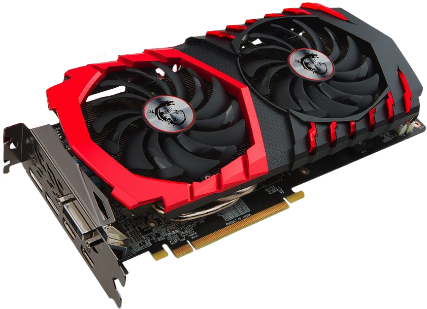Radeon Rx 570 Amd Graphics Card - Msi Rx 570 (841x609), Png Download