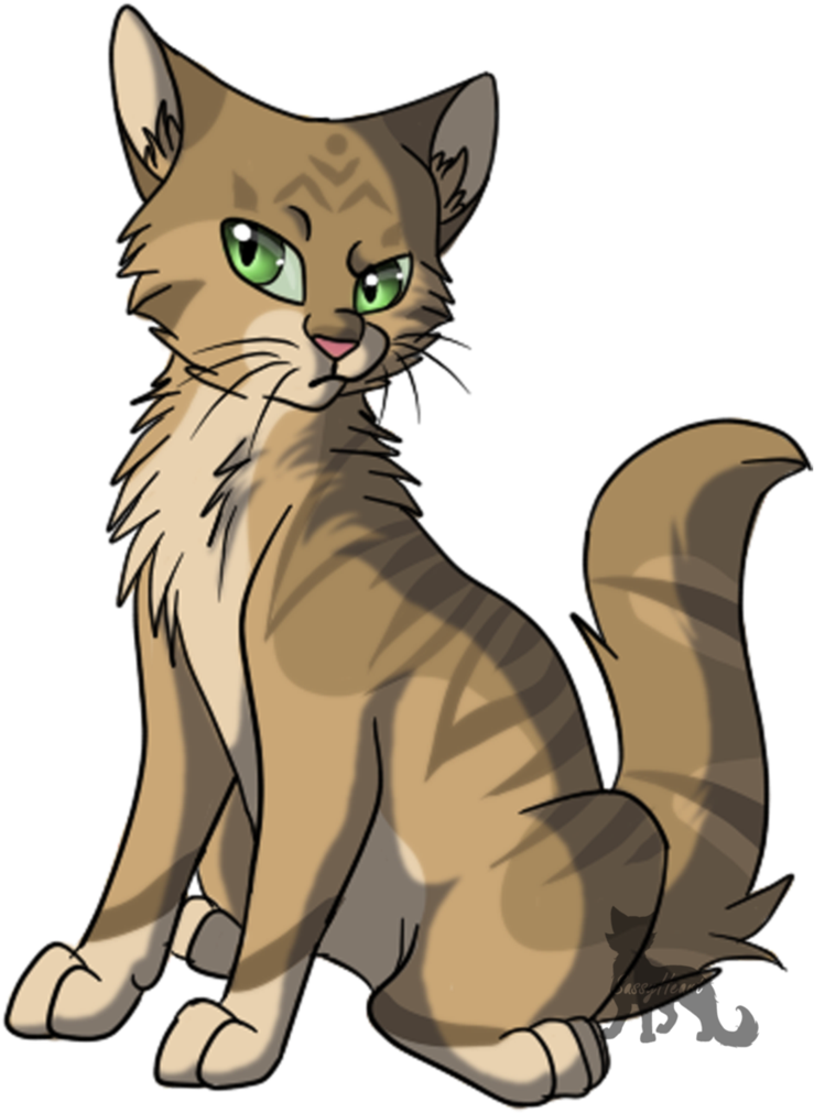 Sand Paw Warrior Cats (768x1040), Png Download