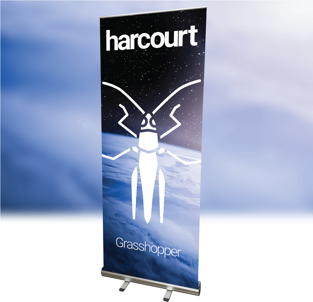 Grasshopper Roller Banner - Portable Network Graphics (1000x1000), Png Download
