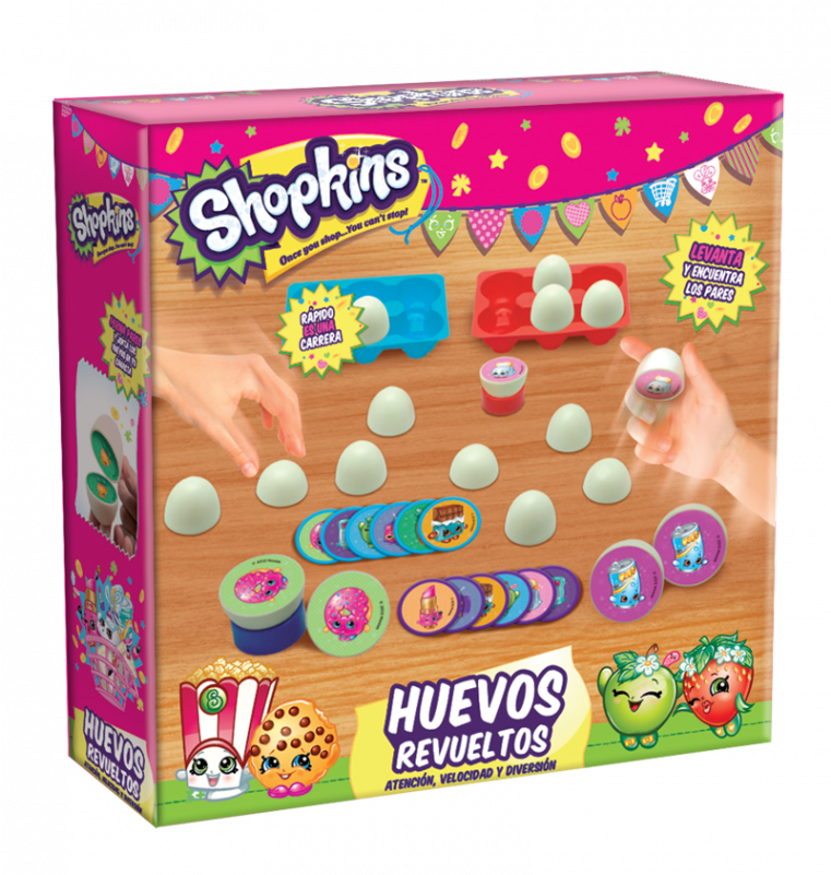 Huevos Revueltos - Shopkins - Shopkins (800x800), Png Download