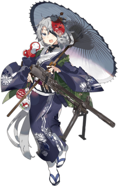 通常ダメージ時「62式」通常「62式」ダメージ時 - Girls' Frontline (600x600), Png Download