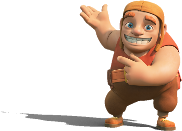 Builder Renders Clash Of Clans - Clash Of Clans Render (736x531), Png Download