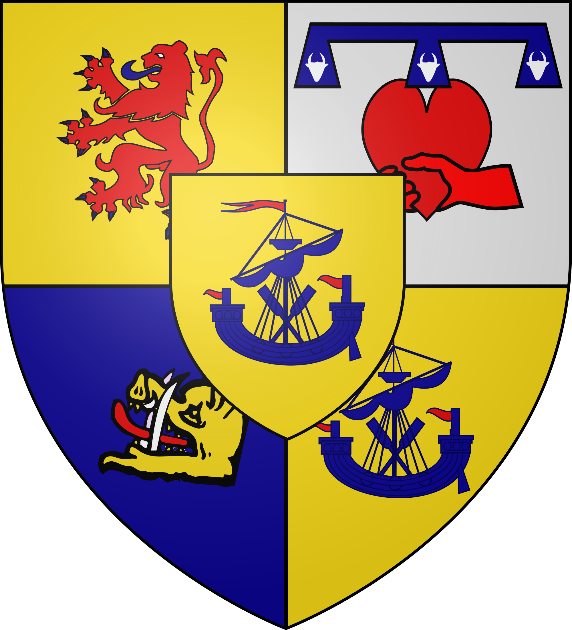Clan Shaw Coat Of Arms (1200x1320), Png Download
