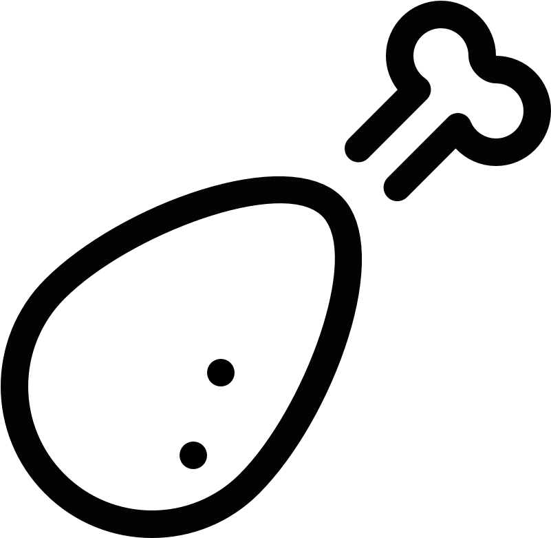 Food Chicken Drumstick Food Chicken Drumstick Food - Food (960x960), Png Download