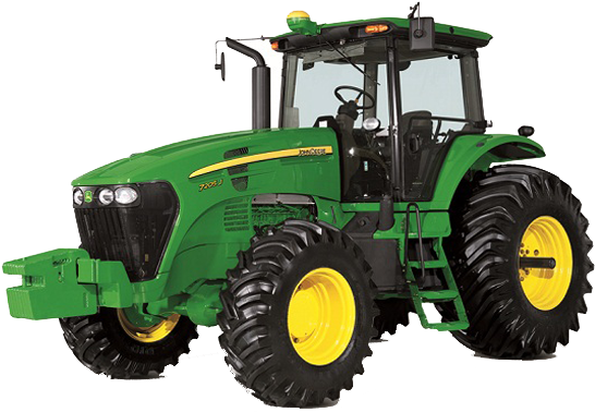 John Deere Tractor Png Download - Cartoes De Visita De Oficina Off Road (642x462), Png Download