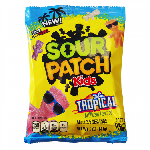 Sour Patch Tropical Peg (600x600), Png Download