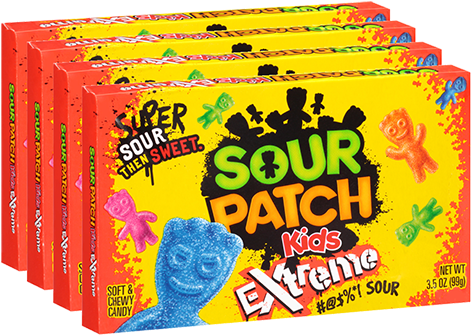 Theater Box For - Sour Patch Extreme Box (500x500), Png Download