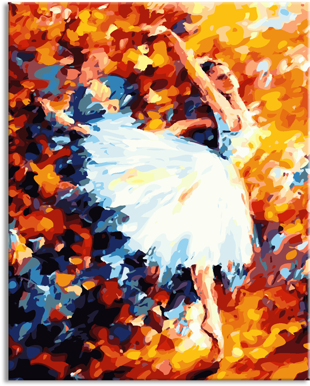 Abstract Sexy Dancing Girl Oil Painting Wholesale, - Dancing Girl Painting On Canvas (1000x1000), Png Download