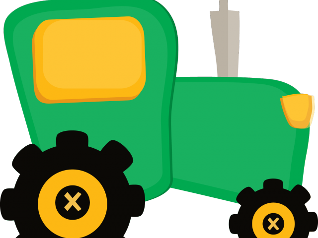 John Deere Png Transparent Images - Tractor Clipart (640x480), Png Download