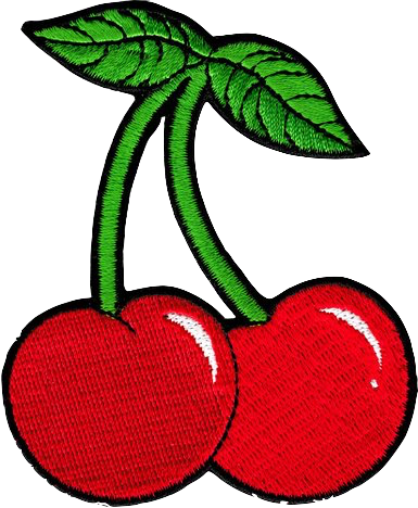Cherry Patch A - Cherries Png (385x468), Png Download