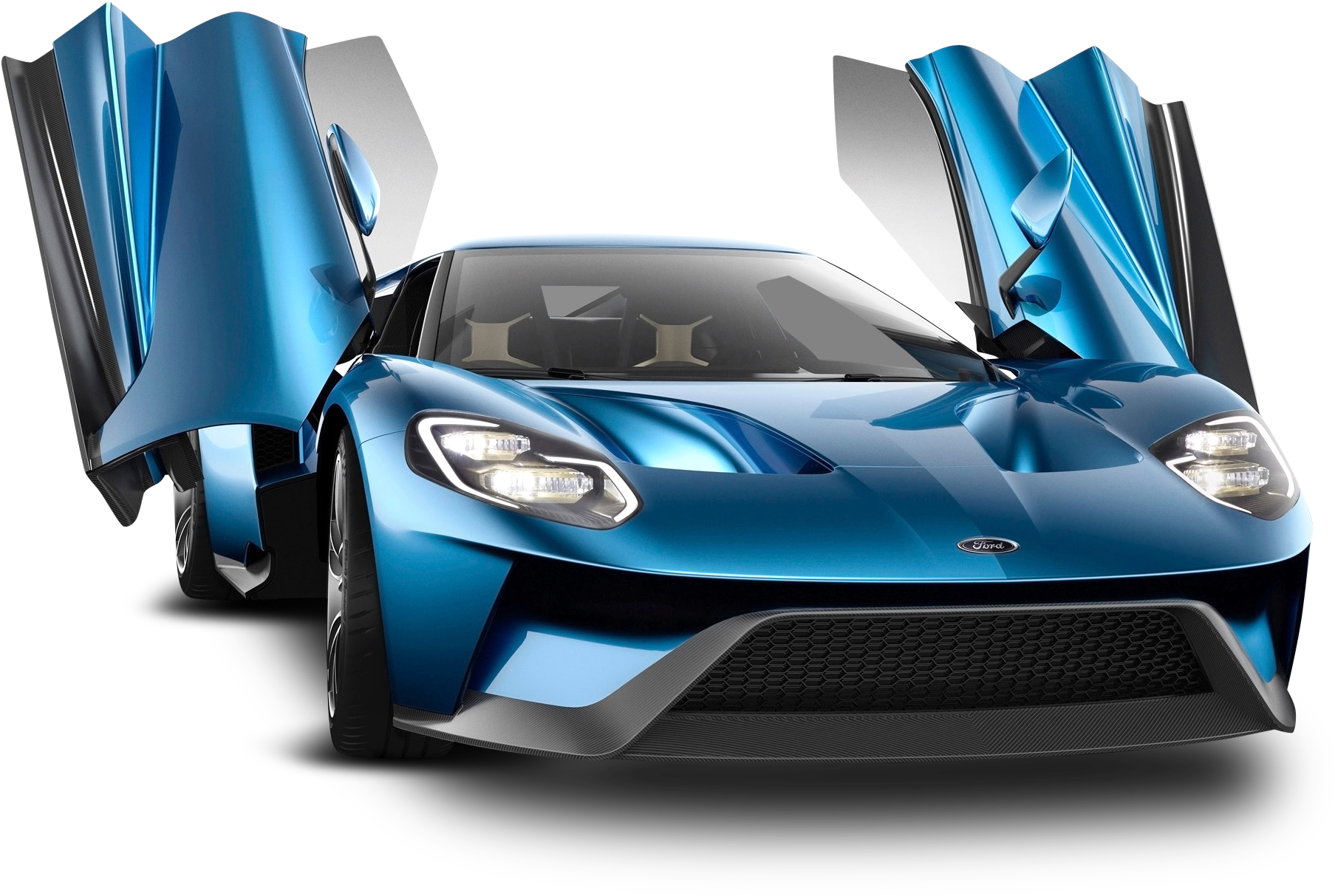 Ford Gt Blue Car Png Image - Ford Gt Png (1986x1299), Png Download