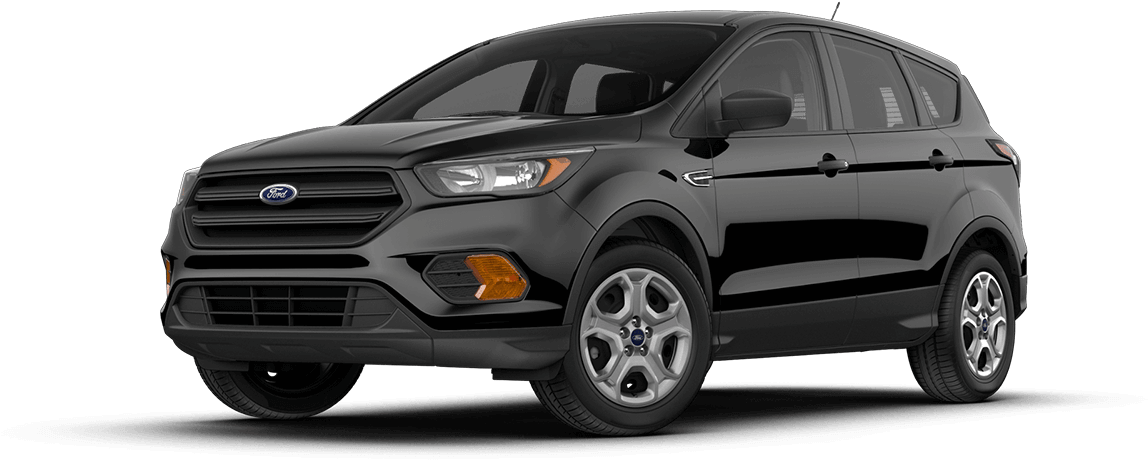Shadow Black - Ford Escape S 2018 (1200x500), Png Download