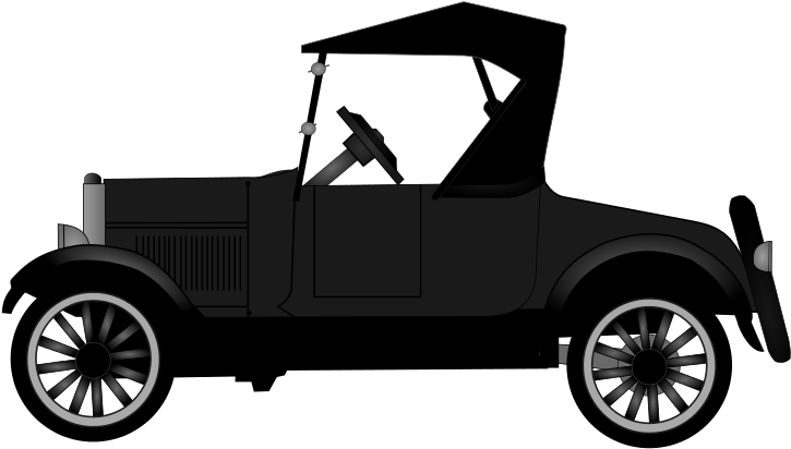 Ford T Profile - Ford Model T Profile (743x450), Png Download