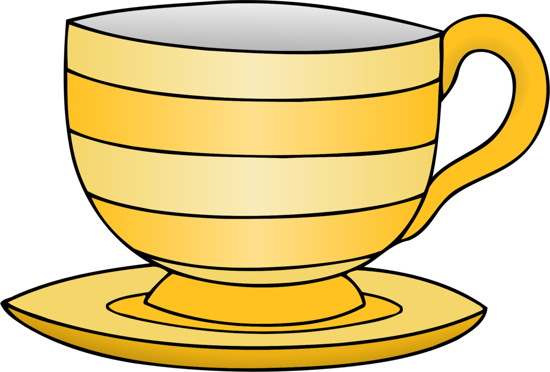 Coffee Cup Teacup - Clipart Teacup (1109x750), Png Download