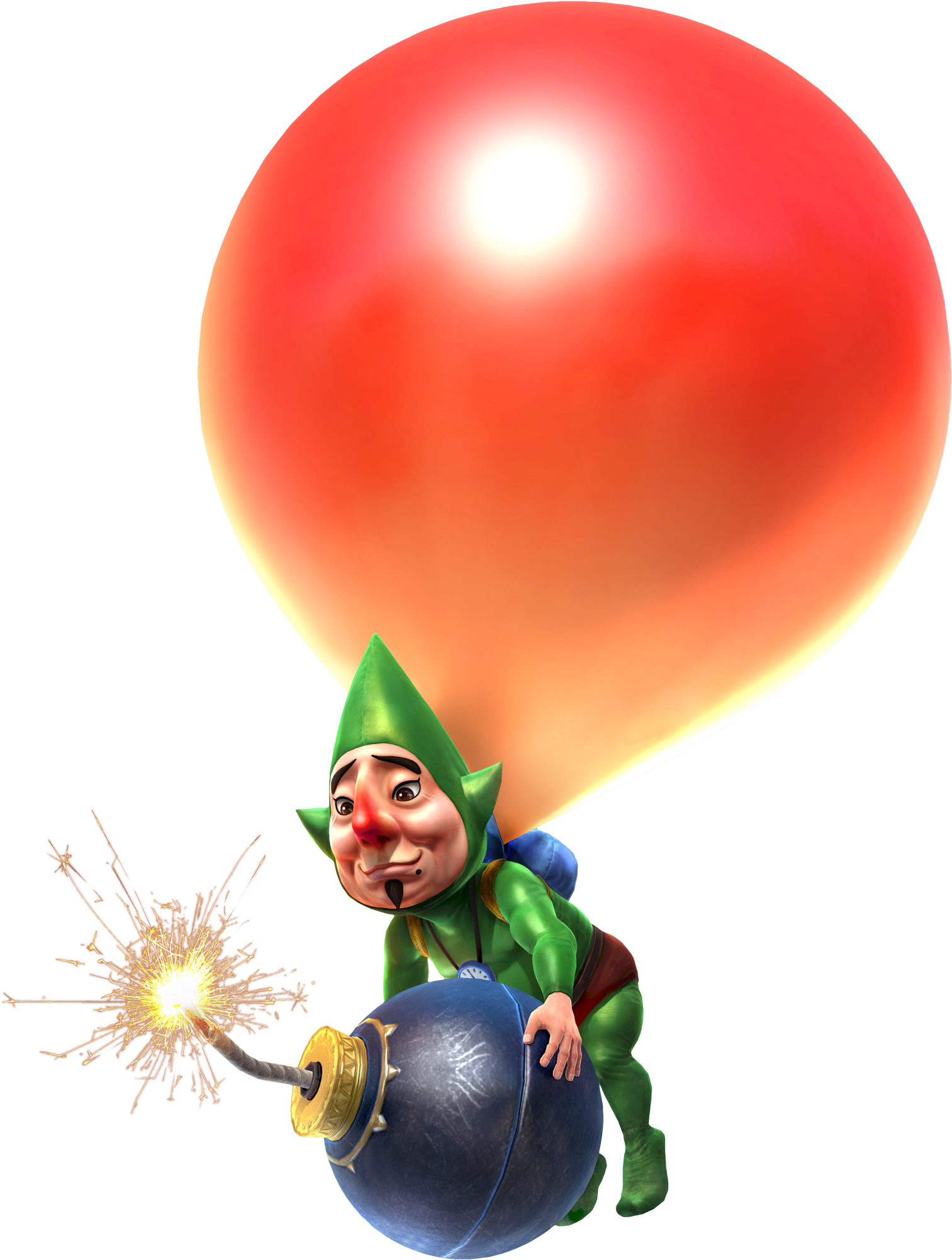Tingle Ballon - Hw - Tingle Hyrule Warriors (2000x2000), Png Download