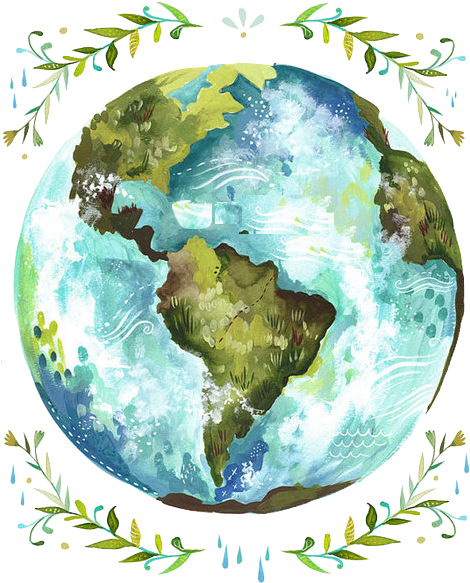 ∆∆∆∆∆ - Dear Earth (500x625), Png Download