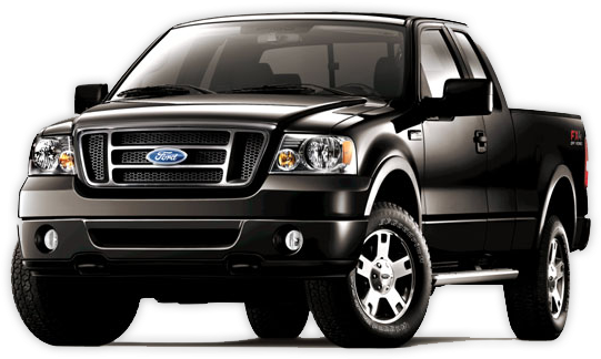 Camionetas Ford Png - 2008 Ford F150 Front (650x330), Png Download