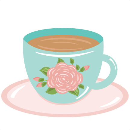 Tea Cup Svg Scrapbook Cut File Cute Clipart Files For - Cricut (432x432), Png Download