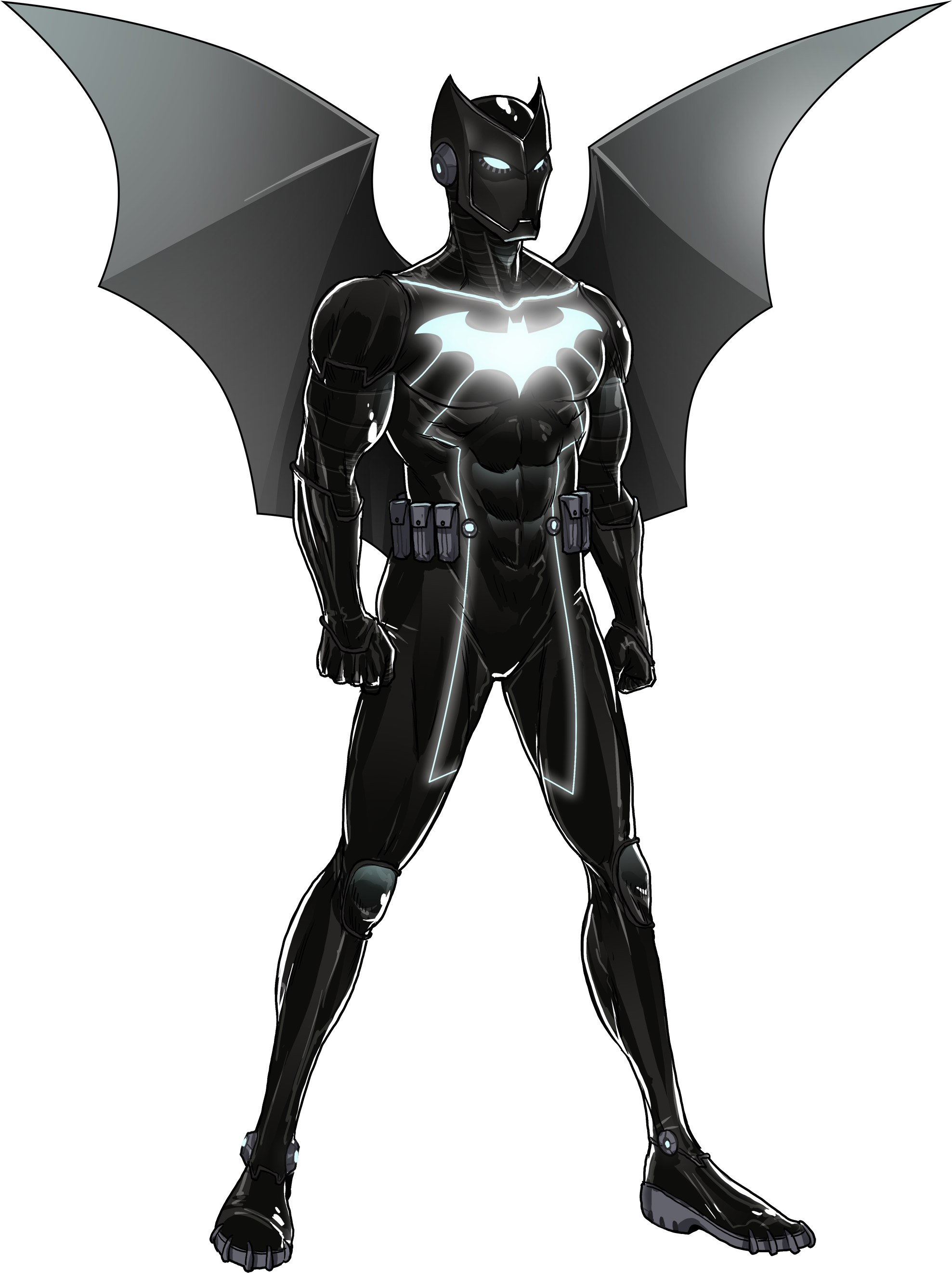 Black Canary - Ms - Marvel - Black Panther And Batman Mixed (2160x2880), Png Download