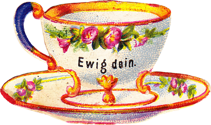 Belle Epoque Tea Cup No - Teacup (730x433), Png Download