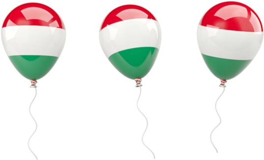 Hungary Flag Free Png Image - Tricolour Balloon (640x480), Png Download