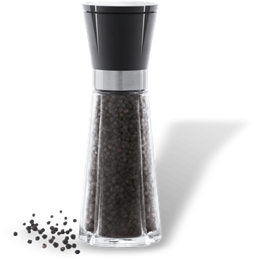 Rosendahl Copenhagen Grand Cru Pepper Mill - Black/steel (460x460), Png Download