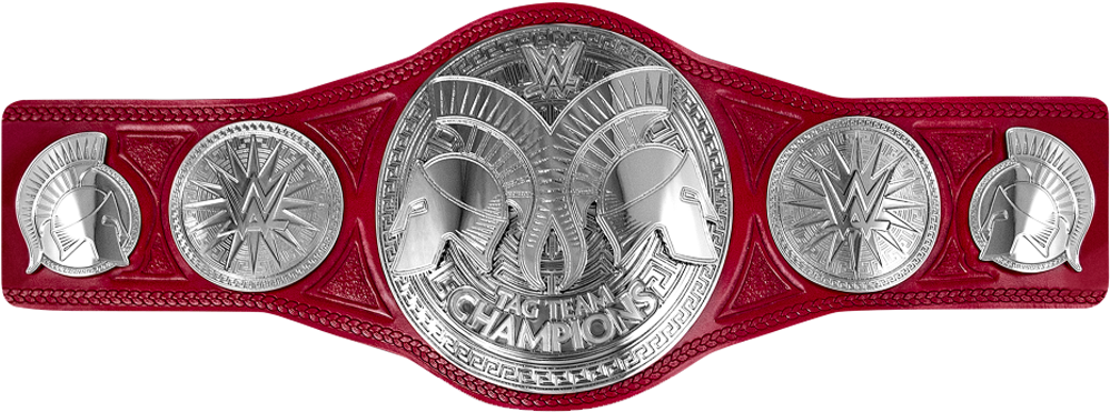 Wwe Raw Tag Team Titles (1000x600), Png Download