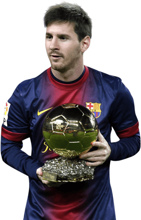 Messi Ballon D Or Png (1172x753), Png Download