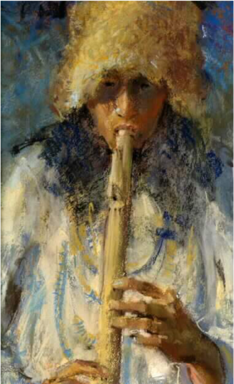 Love Flute - Visual Arts (900x788), Png Download