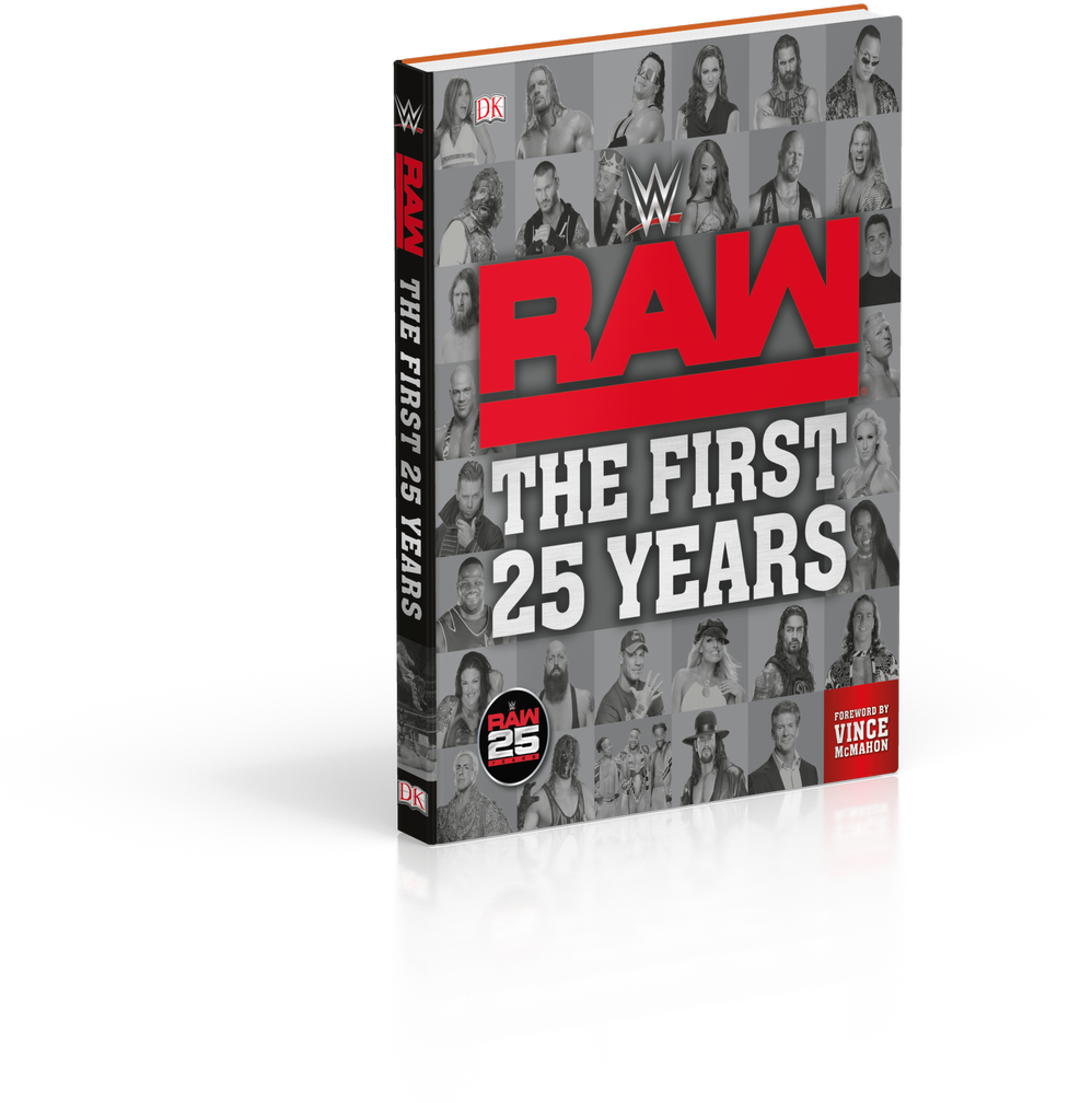 Wwe On Twitter - Wwe 25 Years Of Raw Book (1200x1200), Png Download