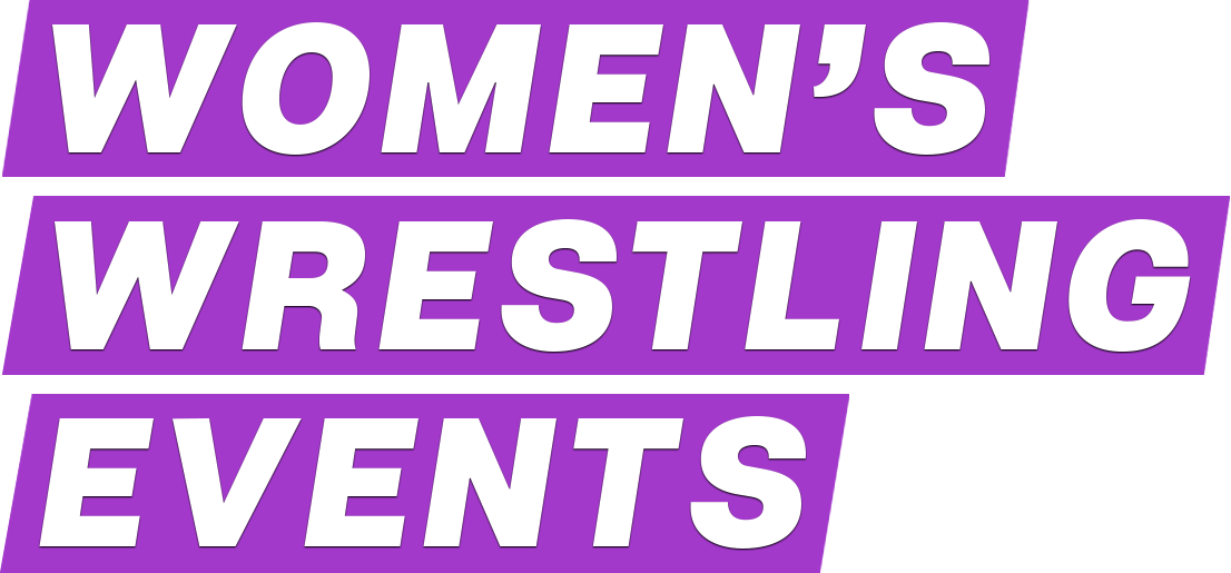 Women's Wrestling Events - Oval (1106x515), Png Download