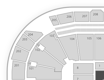 Fiserv Forum Seating Chart (350x350), Png Download