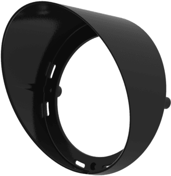 External Glare Shield For Centria Range - Camera Lens (371x380), Png Download