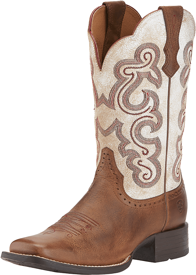 Cowgirl Boots Png - Ariat Cowgirl Boots (924x1000), Png Download