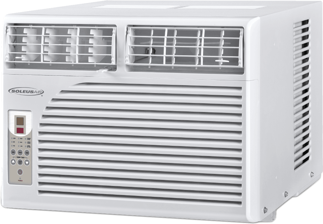 Air Conditioner Png - Perfect Aire 10,000-btu Window Air Conditioner White (1096x1096), Png Download