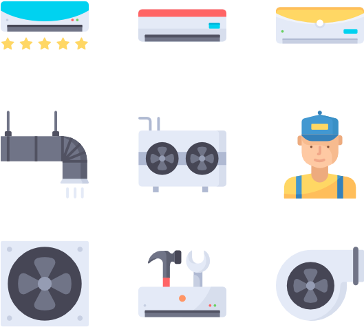 Air Conditioner - Air Conditioning (600x564), Png Download