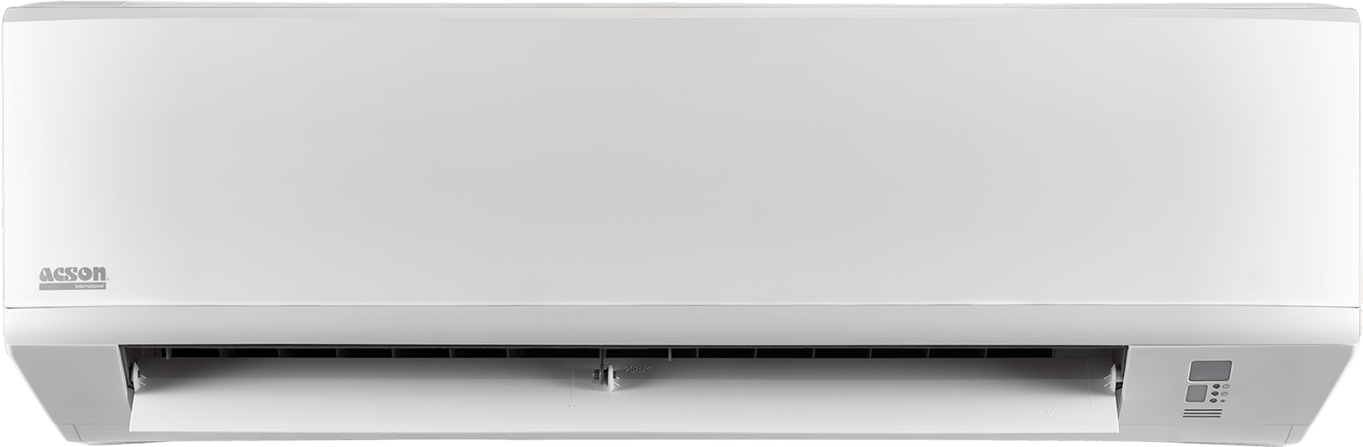 Wall Mounted Air Conditioner - Panasonic Air Conditioner Png (2000x1100), Png Download