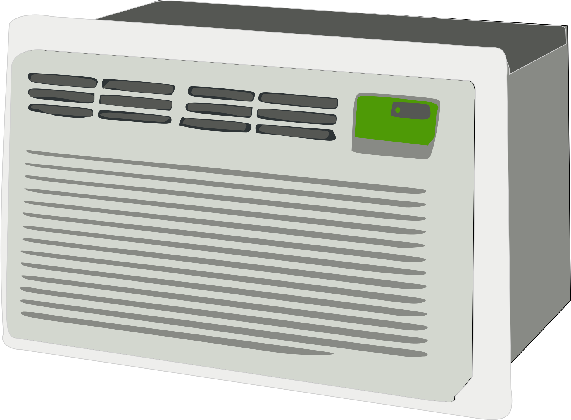 Air Conditioner Png Image - Air Condition Clip Art Png (2000x1492), Png Download