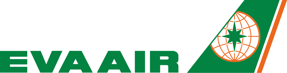 Eva Air Logo - Eva Air Logo Png (1000x257), Png Download