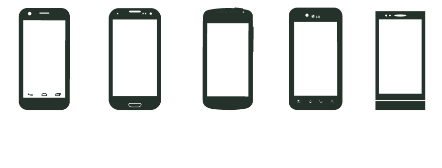 Support Multiple Android Phone - Mobile Phone (880x335), Png Download