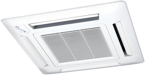 Cassette - Cassette Air Conditioner (600x312), Png Download
