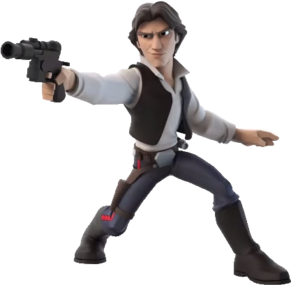 Han Solo Disney Infinity (432x469), Png Download