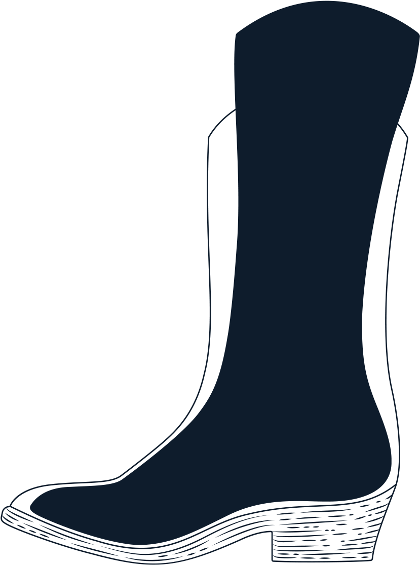 Foot In - Rain Boot (1050x1300), Png Download