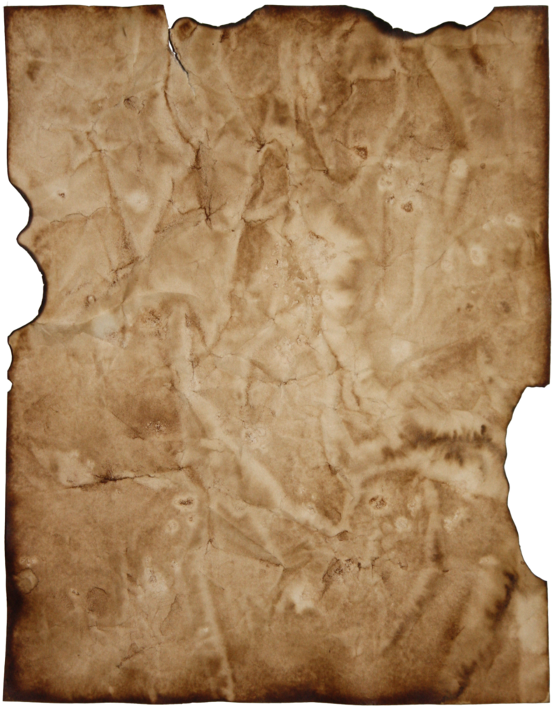Burnt Paper Template - Burnt Paper Texture (790x1010), Png Download