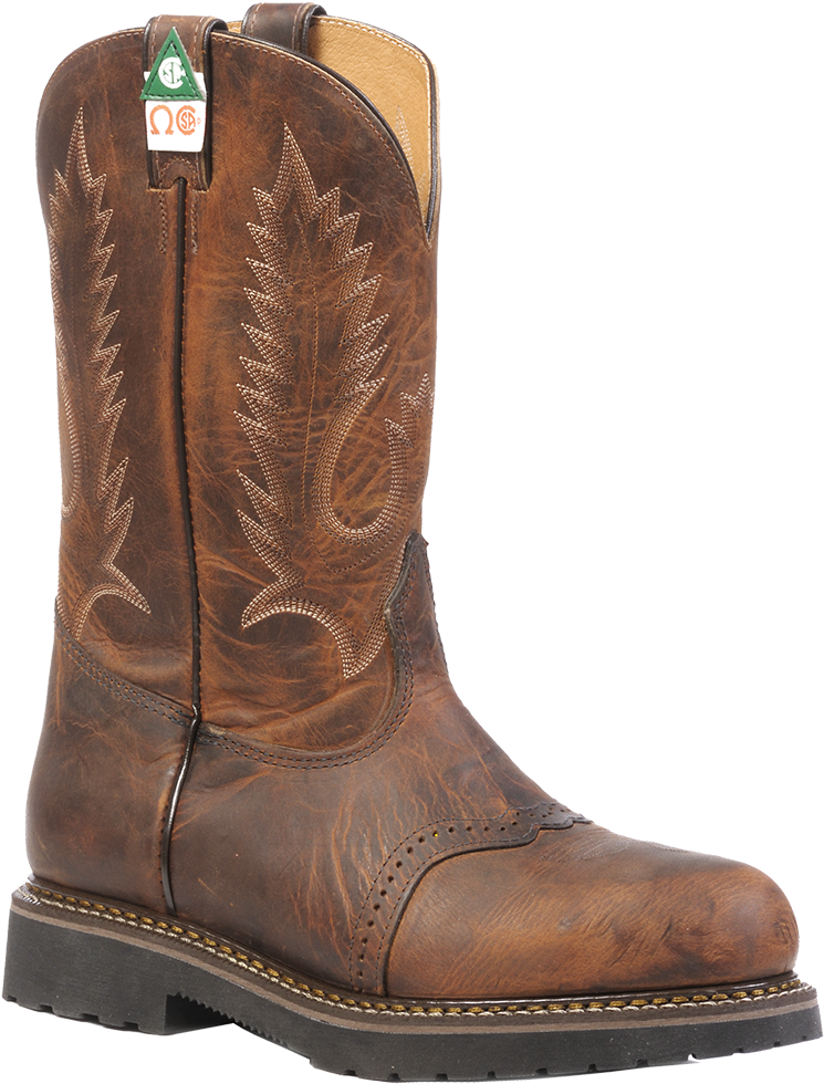 Loading Detail - Boulet Steel Toe Work Boots (935x1035), Png Download